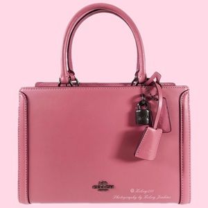 COACH LRG Zoe Carryall Satchel Handbag With Strap